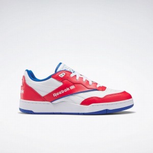 Reebok BB 4000 Ii Men's Basketball Shoes White Red Blue | BPL1342IK