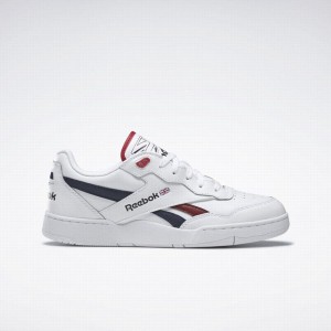 Reebok BB 4000 Ii Men's Basketball Shoes White Navy Red | KDU8064JX