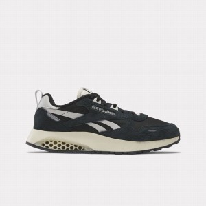 Reebok Cl Leather Hexalite Men's Shoes Black White | GHL120XT