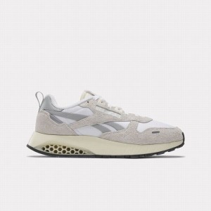 Reebok Cl Leather Hexalite Women's Shoes White Grey | QHK4053SL