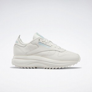 Reebok Classic Leather Sp Extra Women's Shoes White Blue | ADX1722FM