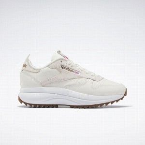 Reebok Classic Leather Sp Extra Women's Shoes White Blue | LYT447DQ