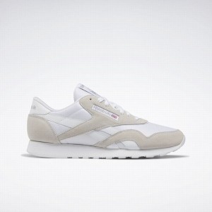 Reebok Classic Nylon Men's Shoes White Grey | SXK6625ZX