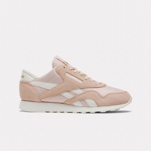 Reebok Classic Nylon Women's Shoes Pink | XAX5387GU