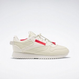 Reebok Classic Vegan Miy Men's Shoes White Red Black | QSD782PT