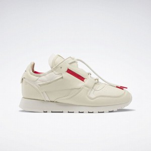 Reebok Classic Vegan Rise Men's Shoes White Red Black | UES355UW