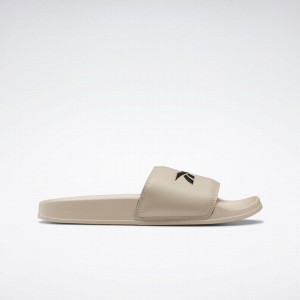 Reebok Classic Women's Slides Beige Black | DNI8280ZP