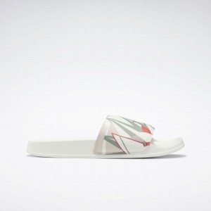 Reebok Classic Women's Slides White Green | UXK5890YF