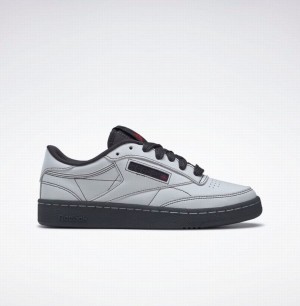 Reebok Club C 85 Men's Shoes Grey Black | EPA5730EP