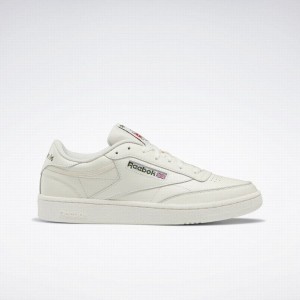 Reebok Club C 85 Men's Shoes White Green | NWN9511EY