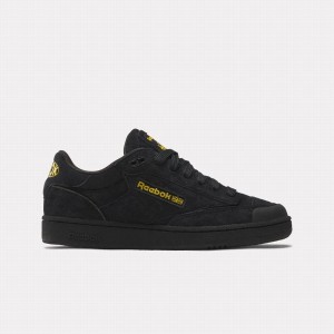 Reebok Club C Bulc Men's Shoes Black Yellow | GLZ5065XQ