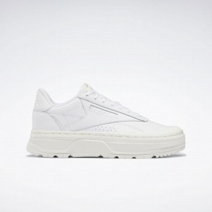 Reebok Club C Double Geo Women's Shoes White | WYN4427GE