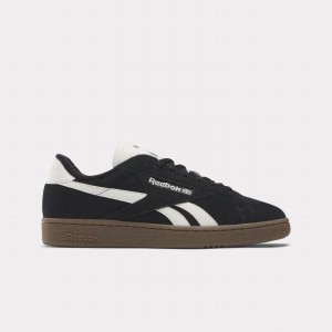 Reebok Club C Grounds Women's Shoes Black White | UKI7932EL