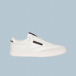 Reebok Club C Men's Shoes White Brown | YDS4781FF