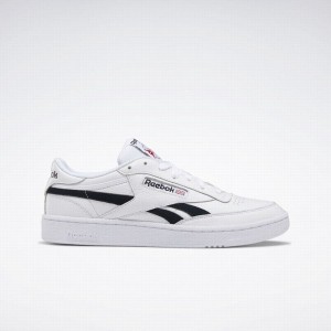 Reebok Club C Revenge Men's Shoes White Black | HKH183GX