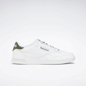 Reebok Court Advance Women's Lifestyle Shoes White Green Grey | AOF2878KW