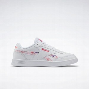 Reebok Court Advance Women's Lifestyle Shoes White Pink | XYG2340UT