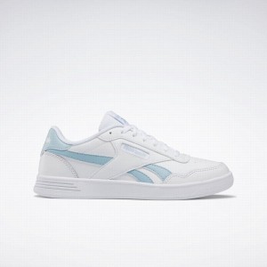 Reebok Court Advance Women's Lifestyle Shoes White Blue | EBI6980RL