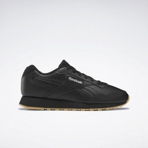 Reebok Glide Men's Lifestyle Shoes Black White | QLJ2624NF