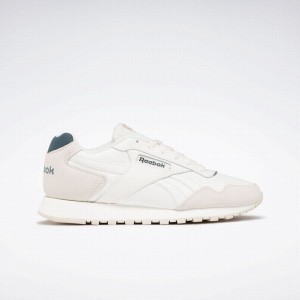 Reebok Glide Men's Lifestyle Shoes White Blue | XAK1788PD