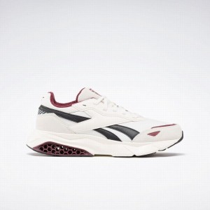 Reebok Hexalite Legacy 1.5 Women's Lifestyle Shoes White Burgundy Black | KVJ356KB