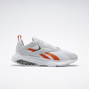 Reebok Hexalite Legacy Women's Lifestyle Shoes White Grey Orange | UXT4450AO