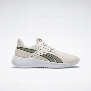 Reebok Lite 3 Men's Running Shoes Beige Green Black | ZFX8128KL