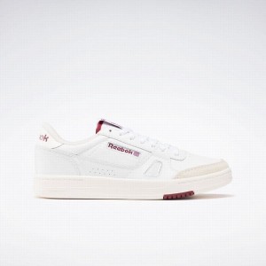 Reebok Lt Court Men's Running Shoes White Burgundy | GCS816MG