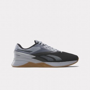 Reebok Nano X3 Women's Training Shoes Grey Black | HNI2557EY