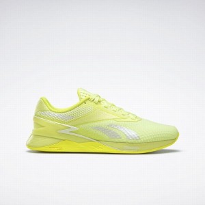 Reebok Nano X3 Women's Training Shoes Yellow White | GCP5228XG