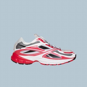 Reebok Premier Road Modern Women's Running Shoes Red Grey White | FJQ4556VA