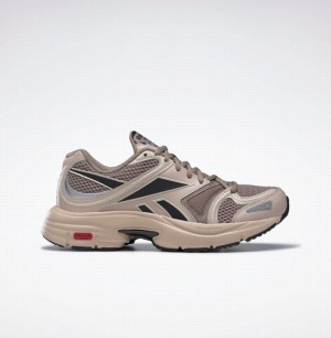 Reebok Premier Road Plus Vi Women's Running Shoes Grey Pink Brown | ROE825VR