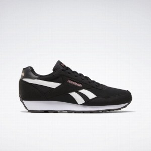 Reebok Rewind Run Women's Running Shoes Black White Pink | SHM4110PJ