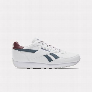 Reebok Rewind Run Women's Running Shoes White Blue Burgundy | CRP672VB