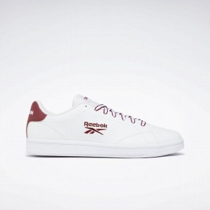 Reebok Royal Complete Sport Women's Lifestyle Shoes White Burgundy | IEO5037CO