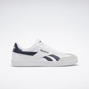 Reebok Vector Smash Women's Lifestyle Shoes White Navy Grey | IVT5279UX