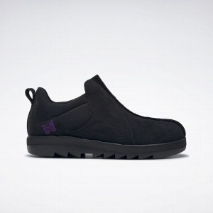 Reebok X Needles Beatnik Moc Women's Lifestyle Shoes Black Purple | AYR3444SD