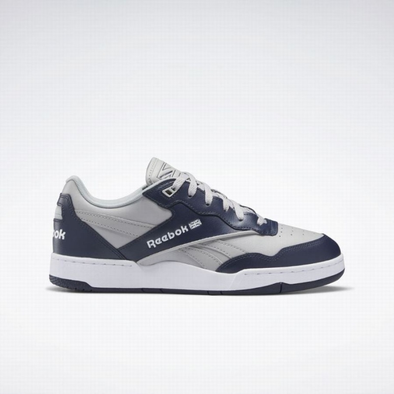 Reebok BB 4000 Ii Women\'s Basketball Shoes Grey Navy White | TLQ1232ZG