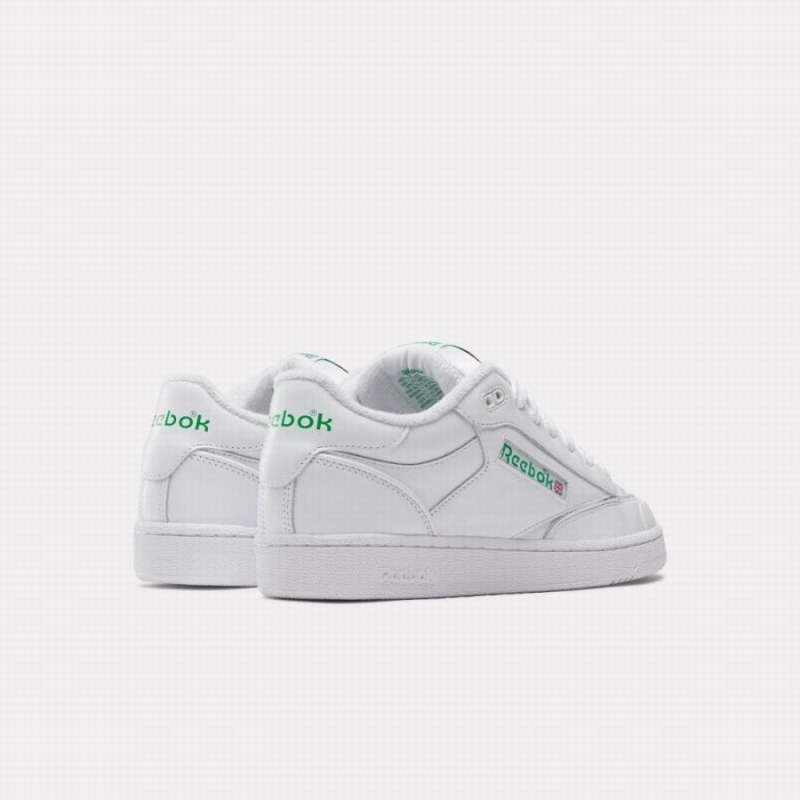 Reebok Beams Club C Bulc Men's Shoes White Green | HUV7333RO