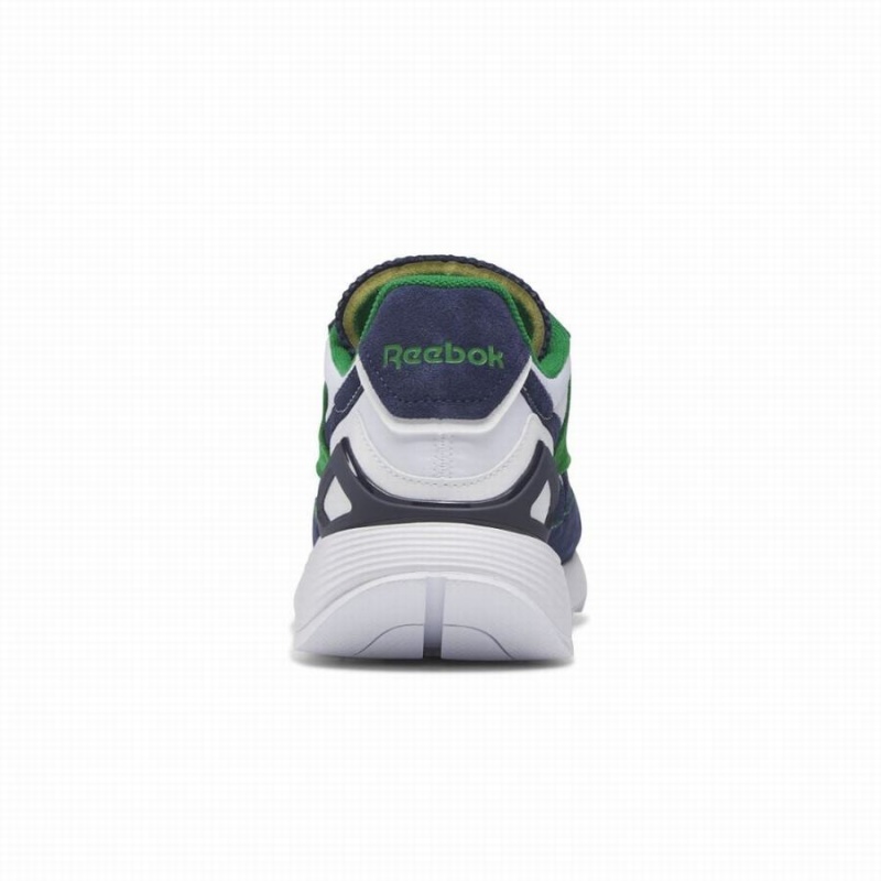 Reebok Classic Leather Legacy Az Women's Shoes White Navy Green | GAY1880XN