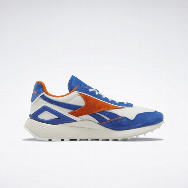 Reebok Classic Leather Legacy Az Women's Shoes Blue Orange White | QTL8144IB