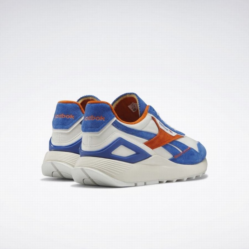 Reebok Classic Leather Legacy Az Women's Shoes Blue Orange White | QTL8144IB