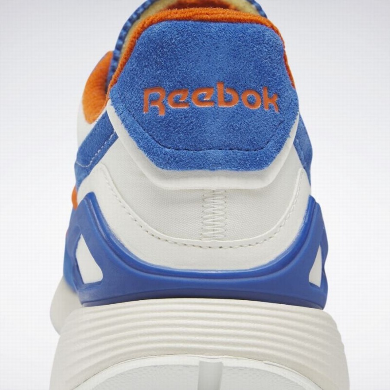 Reebok Classic Leather Legacy Az Women's Shoes Blue Orange White | QTL8144IB