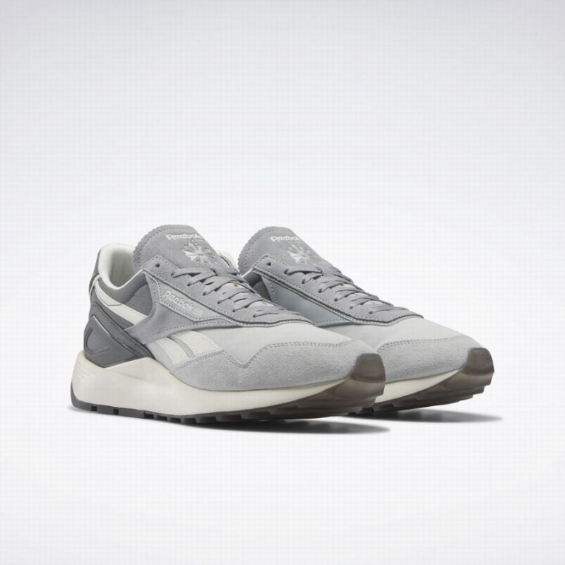 Reebok Classic Leather Legacy Az Women's Shoes Grey White | CGF679FM