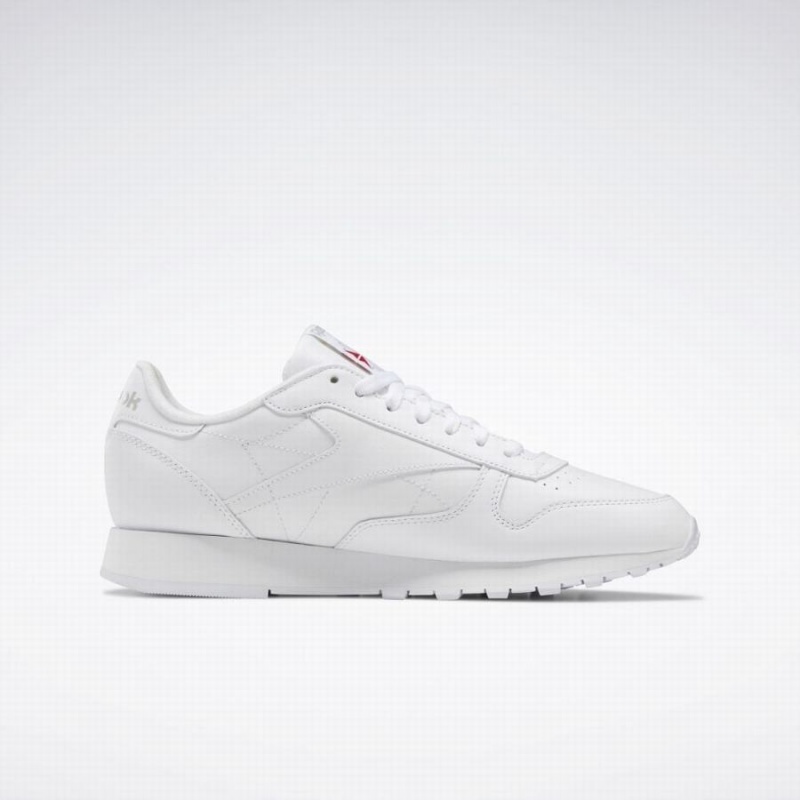 Reebok Classic Leather Men's Shoes White Grey | PES8166UG