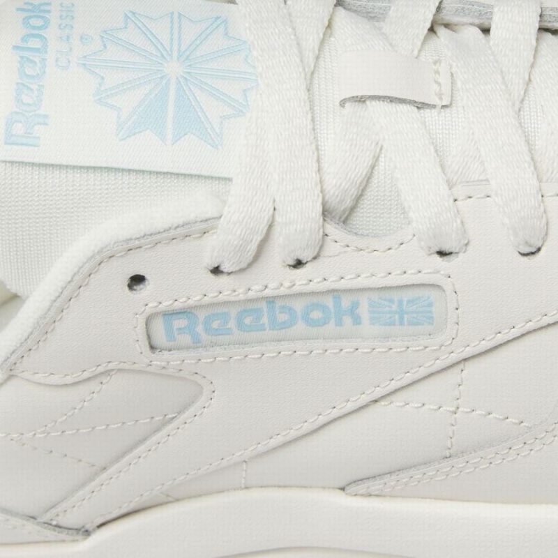 Reebok Classic Leather Sp Extra Women's Shoes White Blue | ADX1722FM