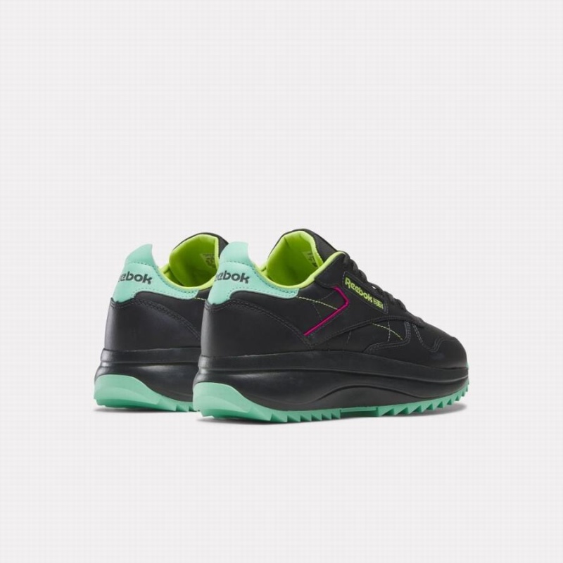 Reebok Classic Leather Sp Extra Women's Shoes Black Grey Light Green | GHT8642OL