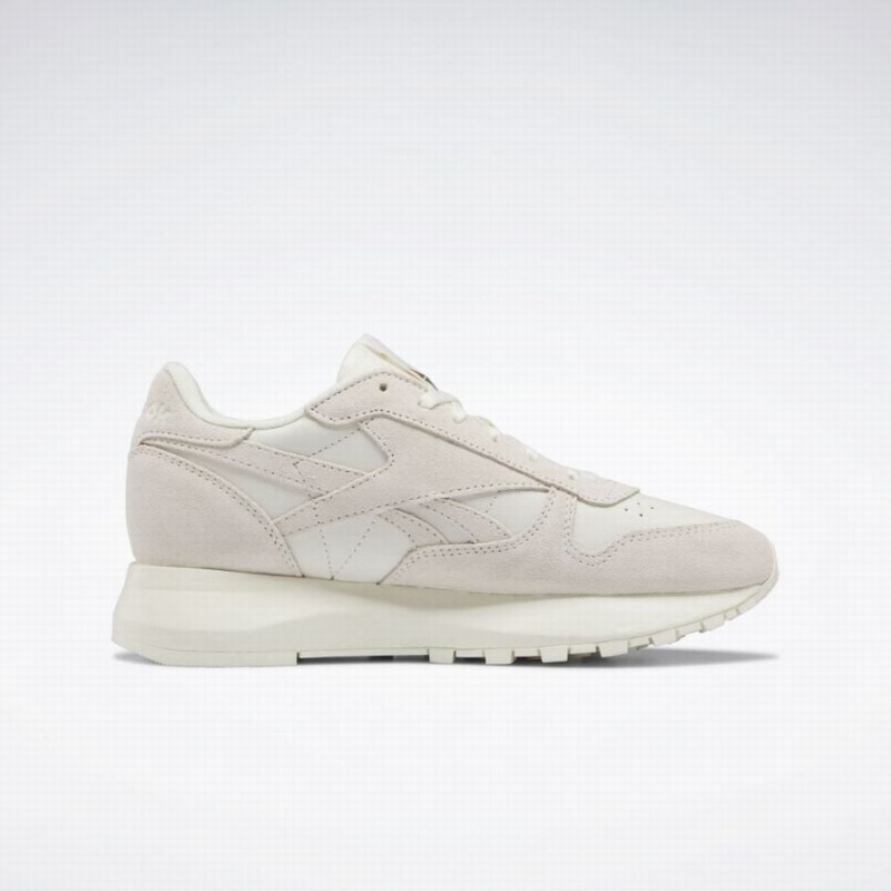 Reebok Classic Leather Sp Women's Shoes White Pink | UWT9590SE