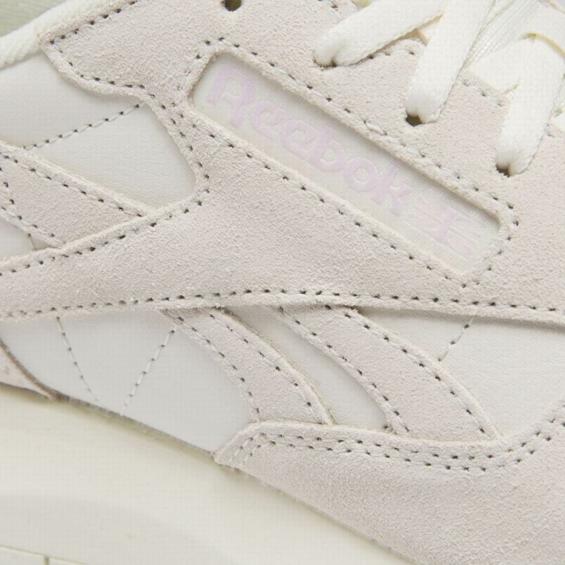 Reebok Classic Leather Sp Women's Shoes White Pink | UWT9590SE