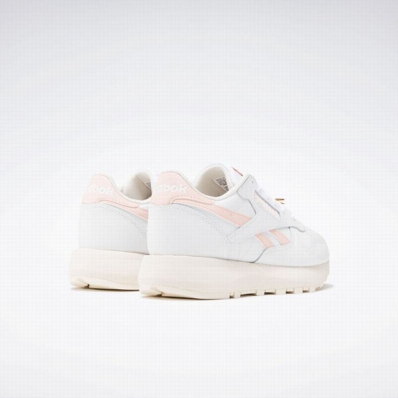 Reebok Classic Leather Sp Women's Shoes White Pink | HAH9790BY